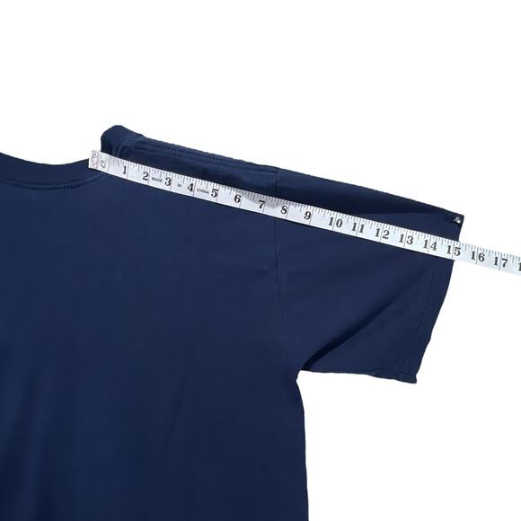 Jerzees Lake City Elementary Safety Patrol Tee Shirt Top Size Medium Blue - Picture 8 of 10